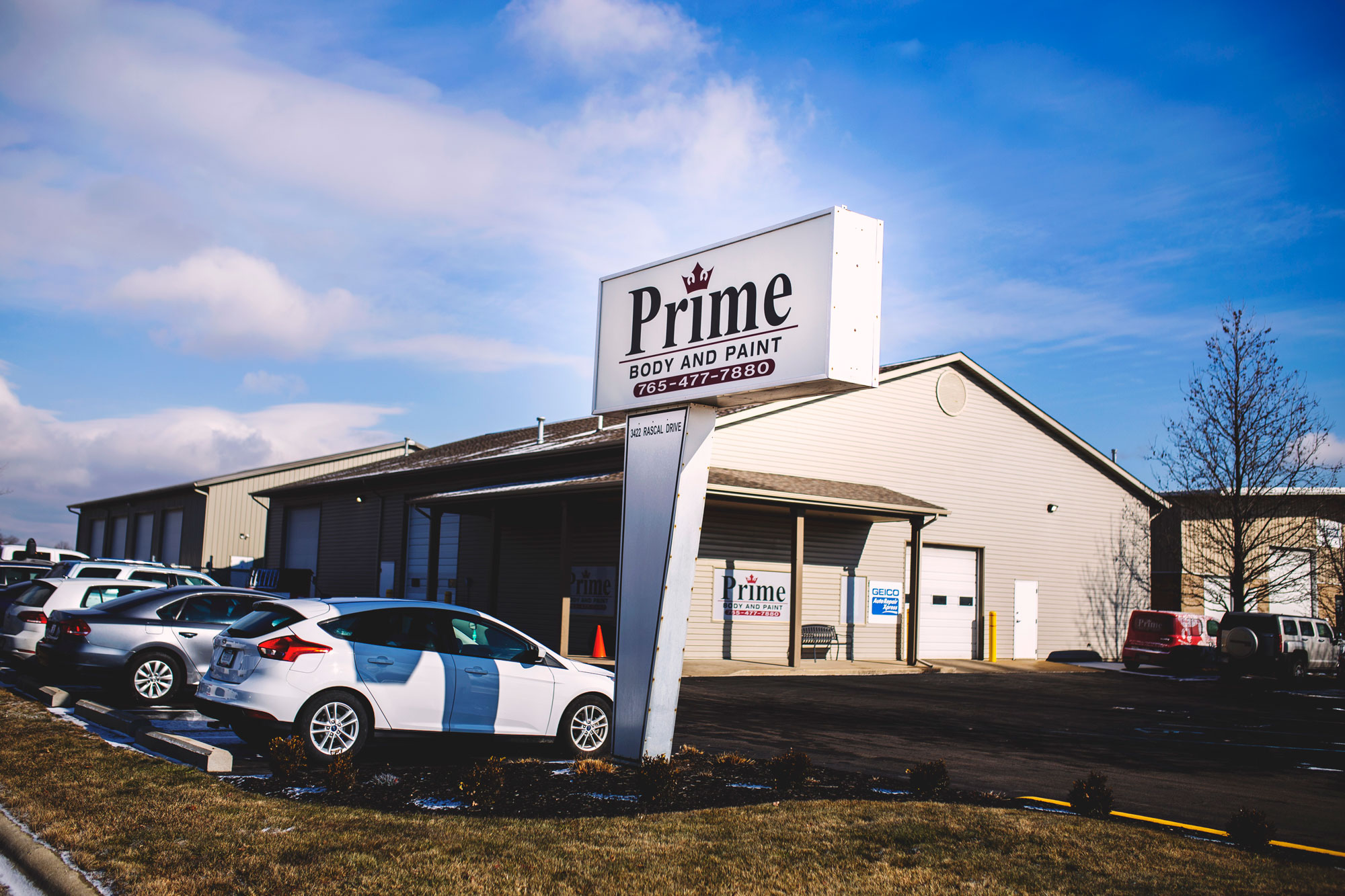 Prime Body & Paint in Lafayette (Rascal Dr), from the official location page